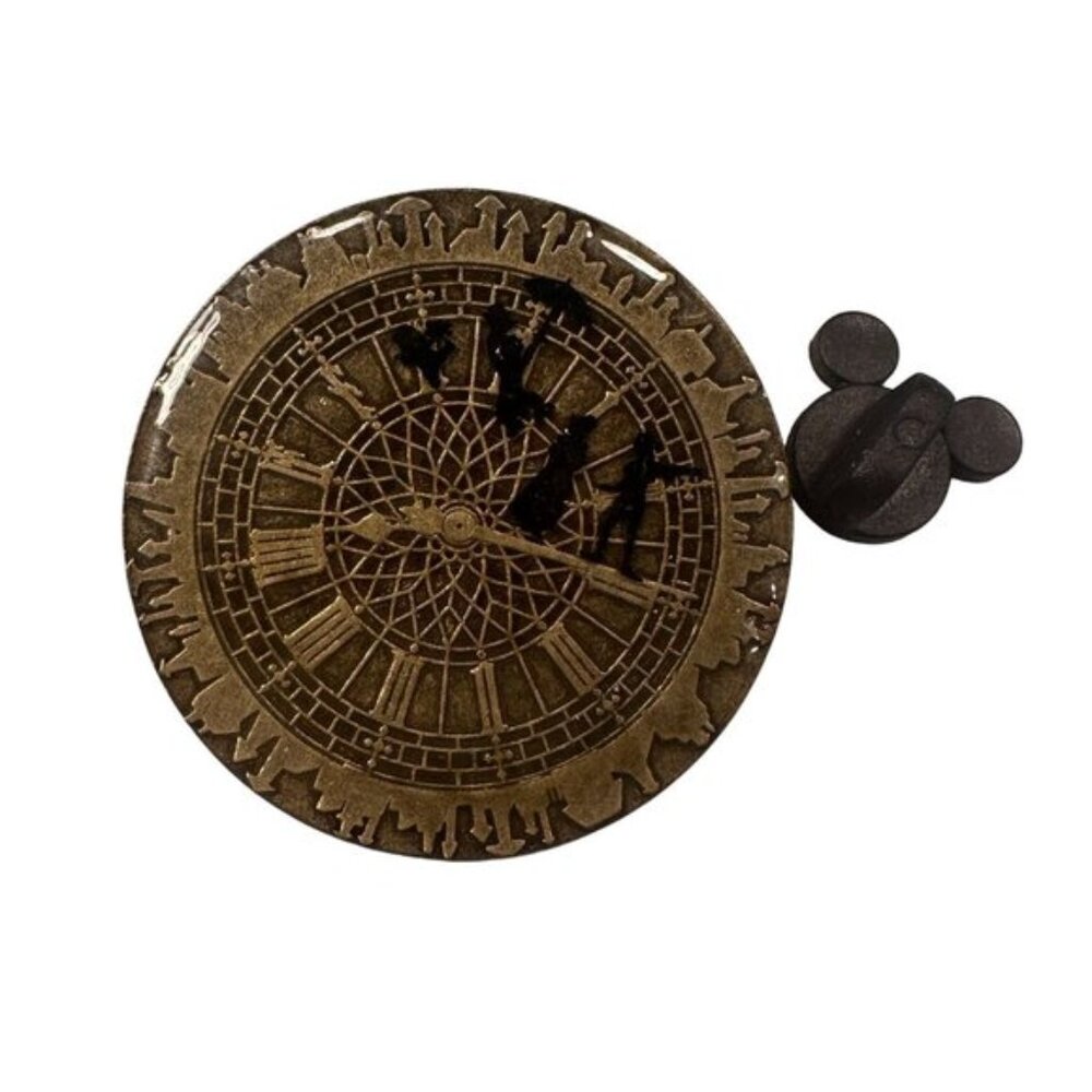Disney Peter Pan Big Ben Trading Pin Tokyo Resort Wendy Michael Lapel Pin Badge